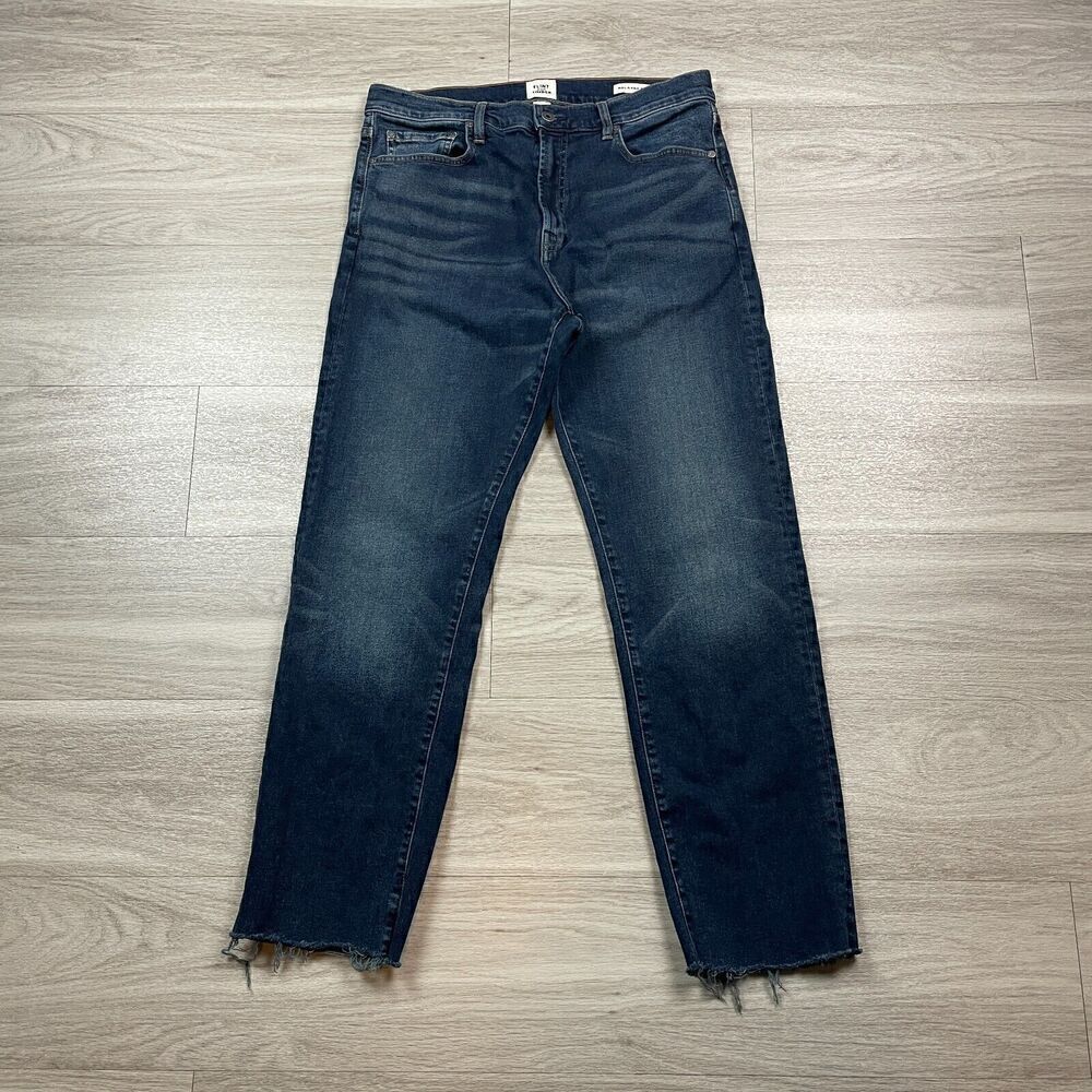 Flint & Tinder Jeans Mens 32x32 Blue Relaxed Fit Straight Denim